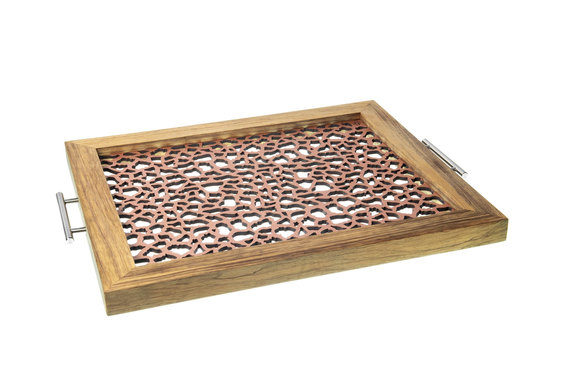 Jirafa - Bandeja Rectangular Grande / Madera Natural