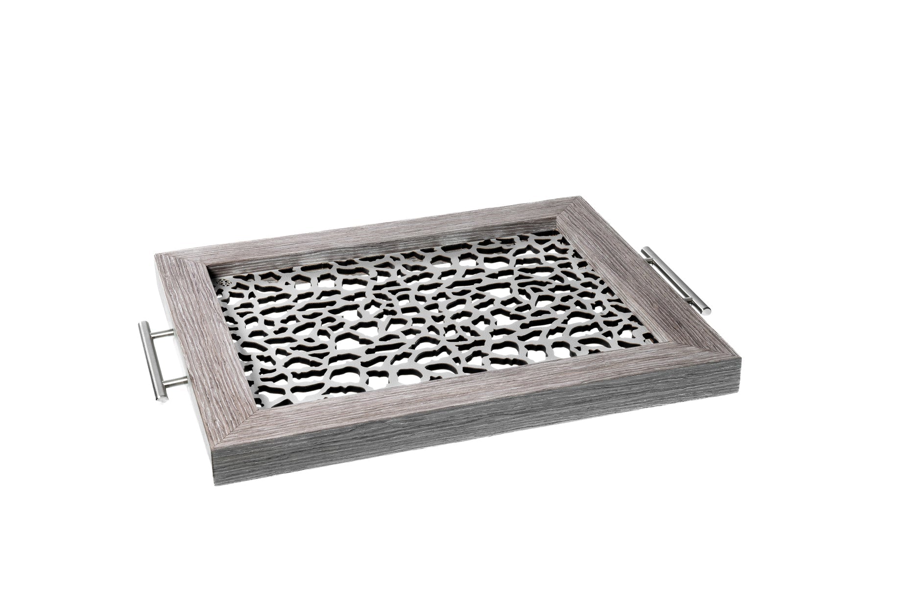 Jirafa - Bandeja Rectangular Mediana / Madera Gris