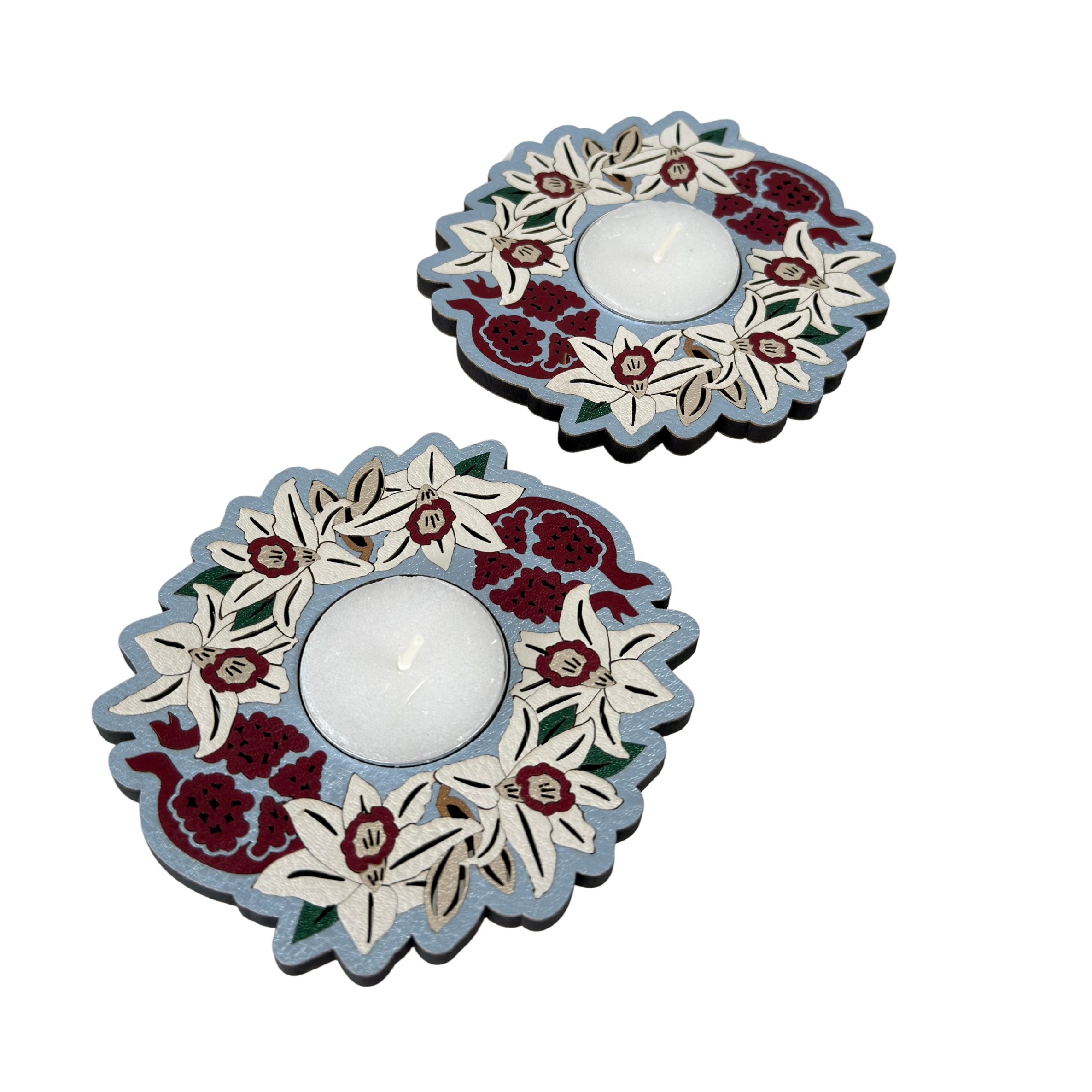 Lily - Candelabro Sencillo Set x2