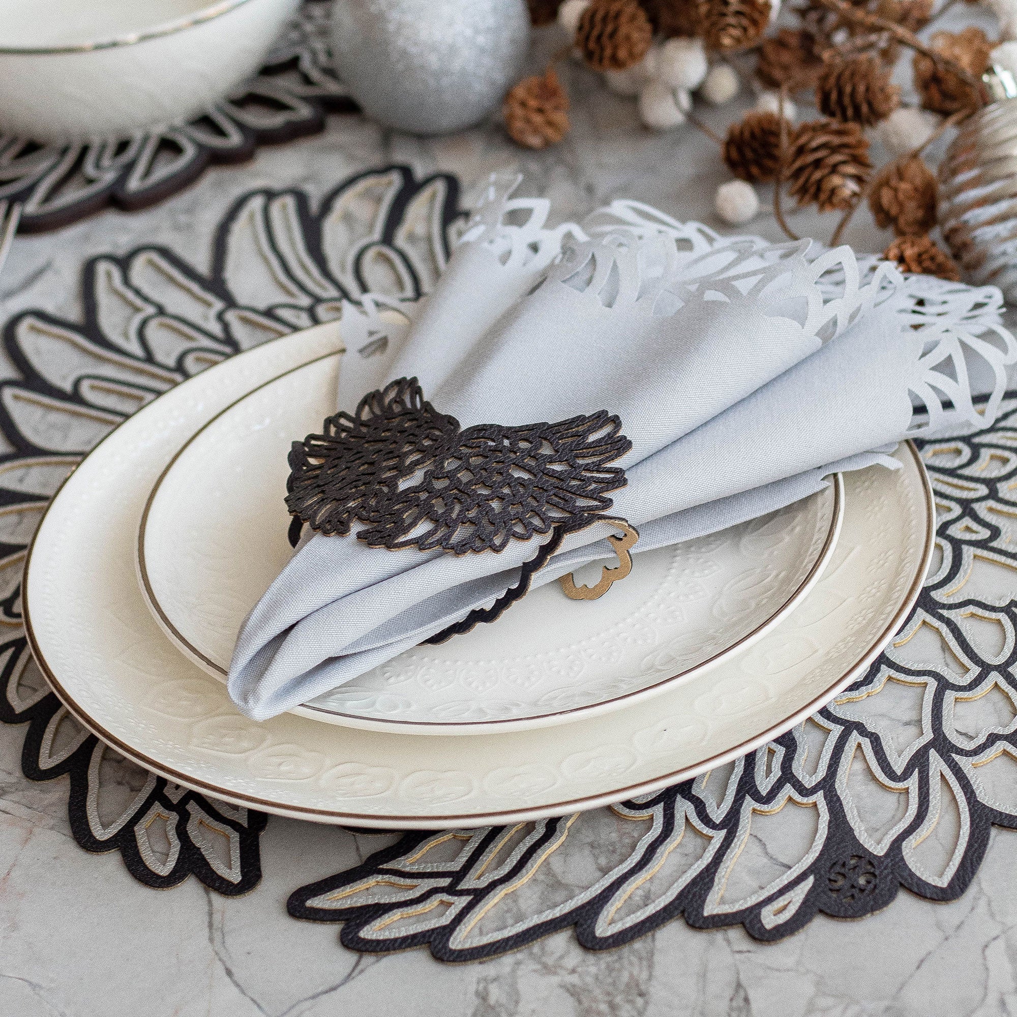 Christmas Angel - Servilleteros