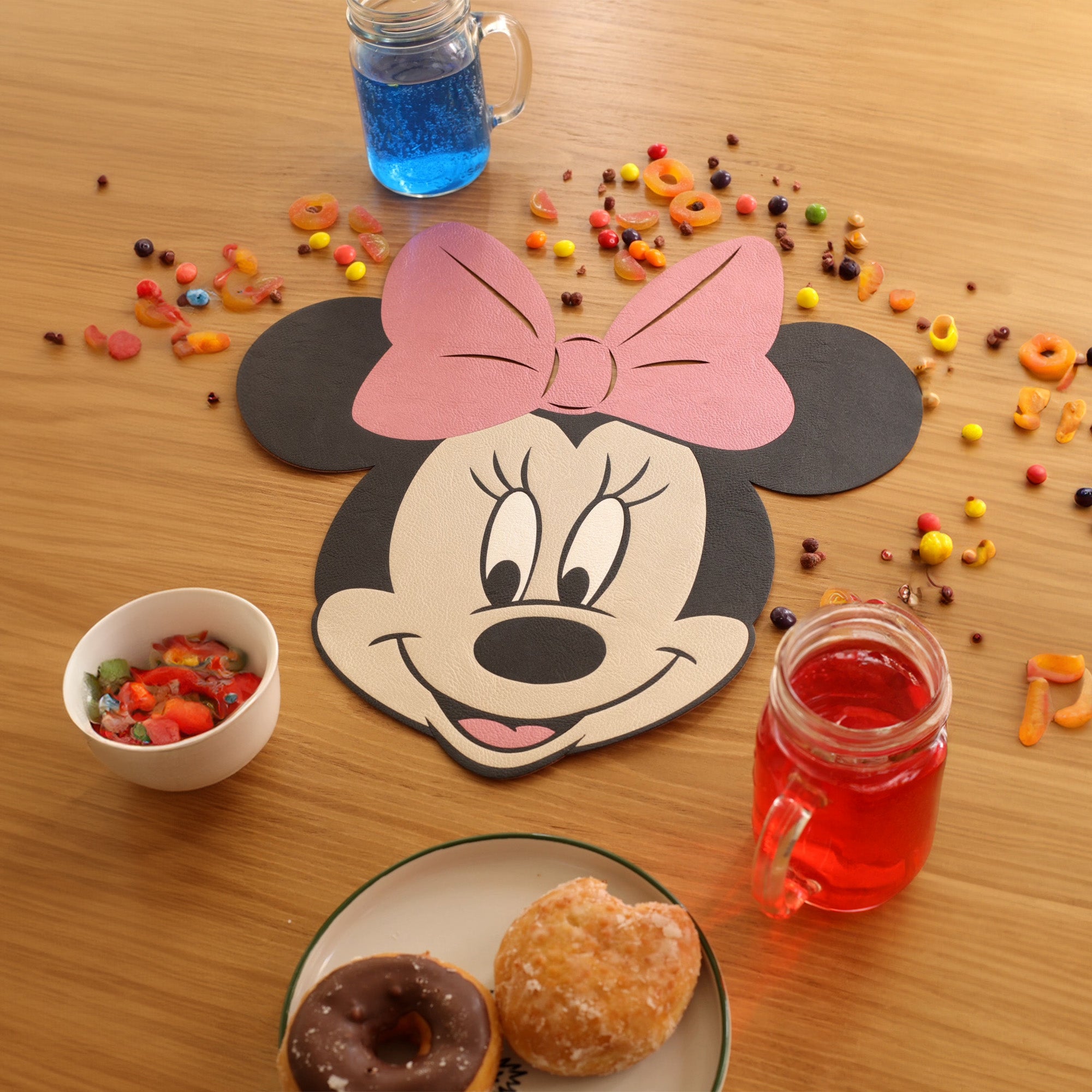 Disney - Individuales Mickey y Minnie set x4 o set x6