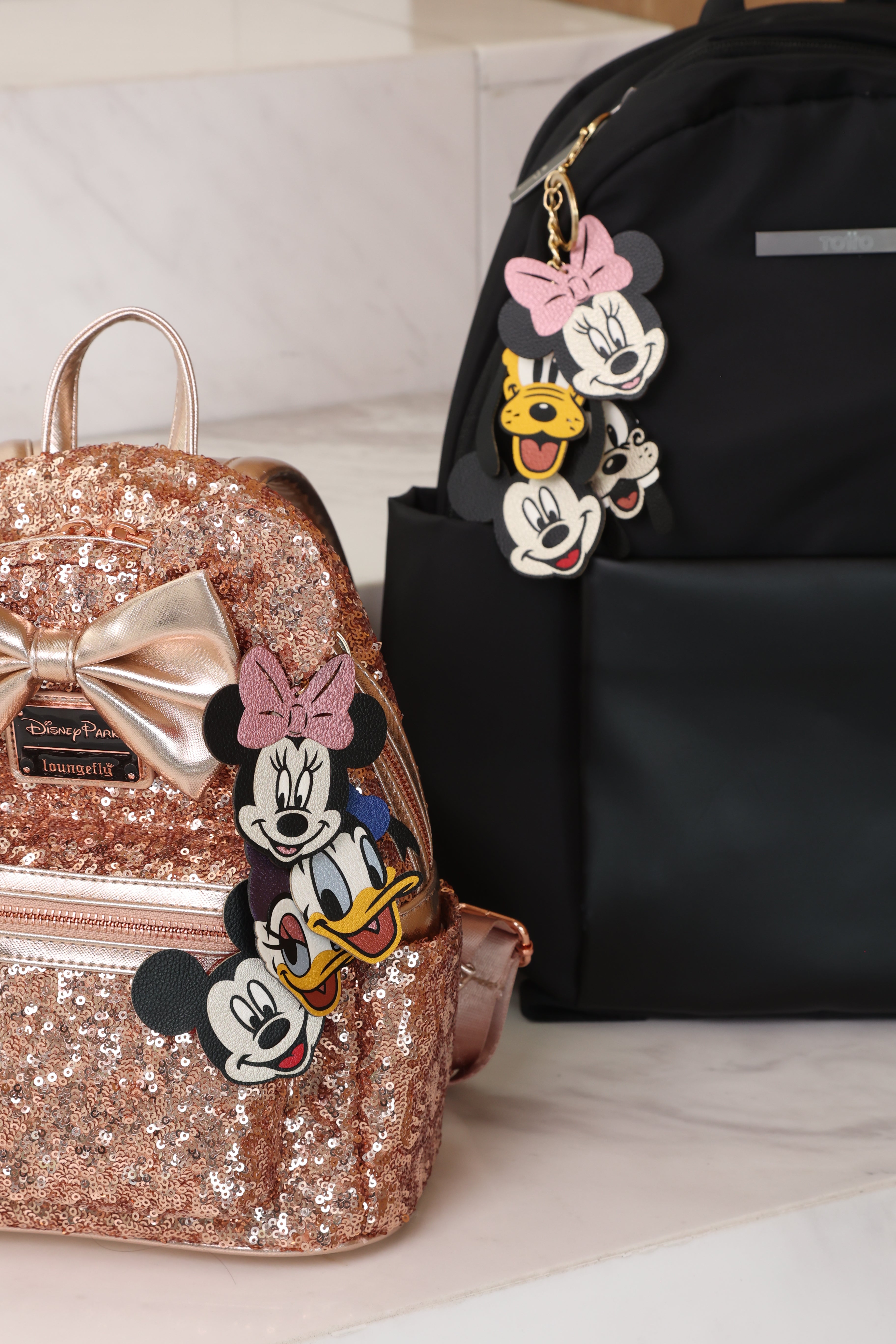 Disney Charm - Llavero 4 dijes