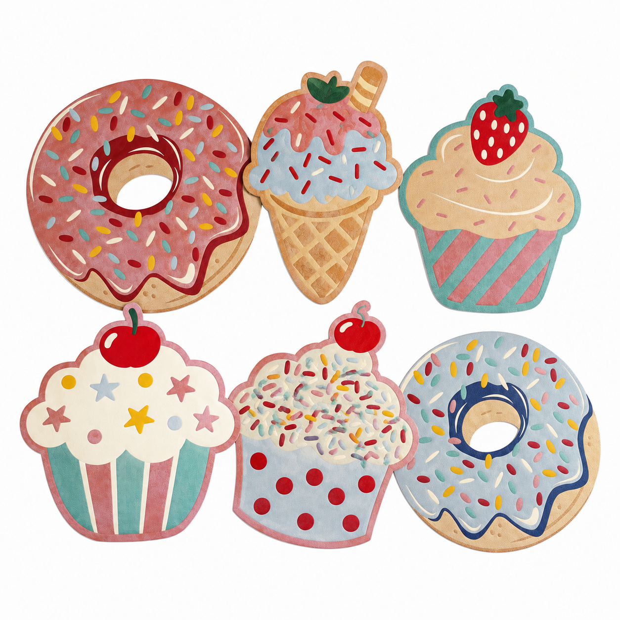 Candy - Individuales set x4 o set x6