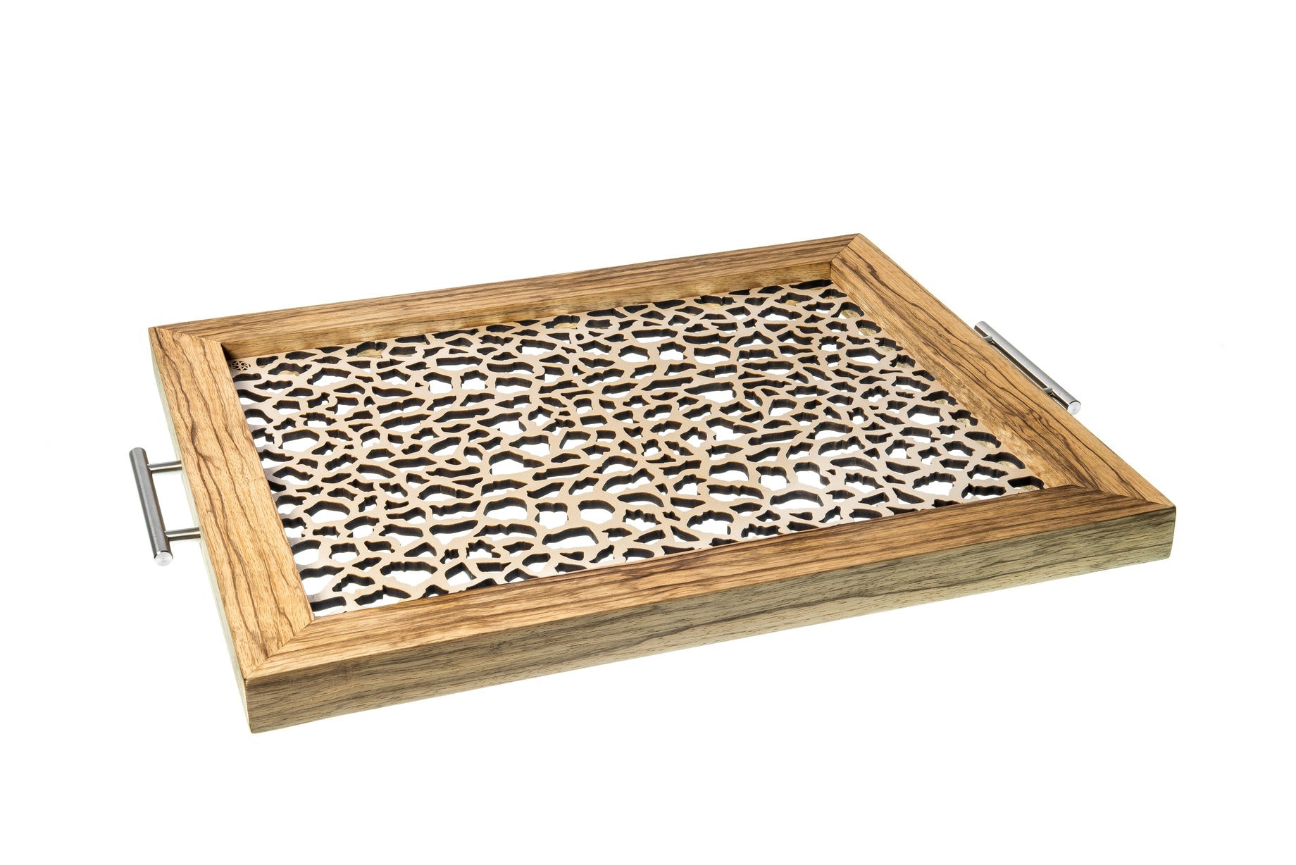 Jirafa - Bandeja Rectangular Grande / Madera Natural