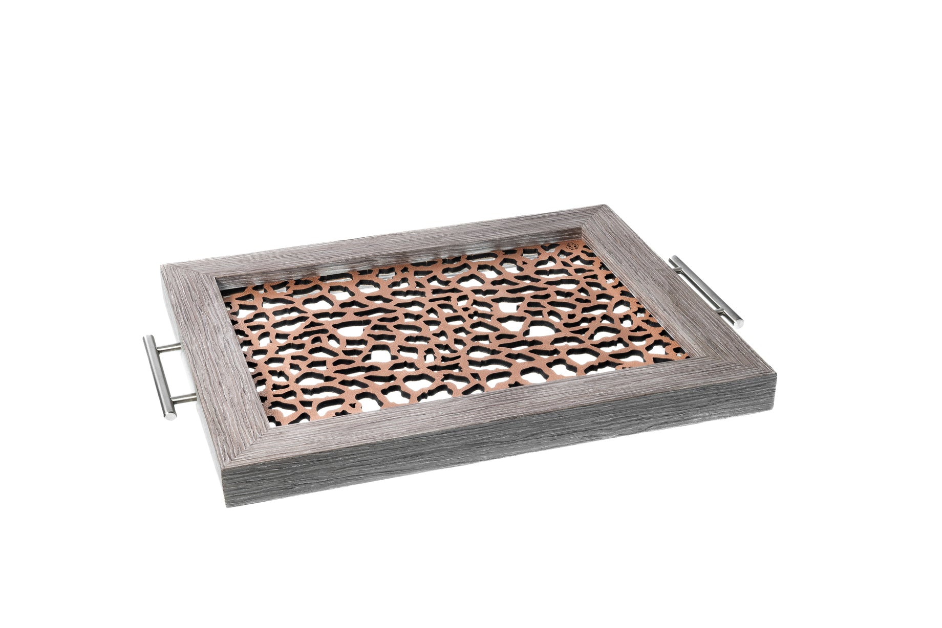 Jirafa - Bandeja Rectangular Mediana / Madera Gris