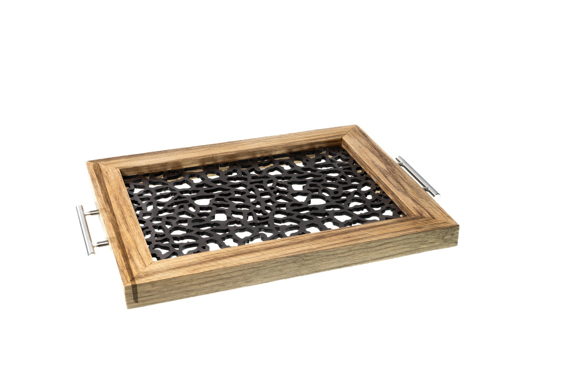 Jirafa - Bandeja Rectangular Mediana / Madera Natural