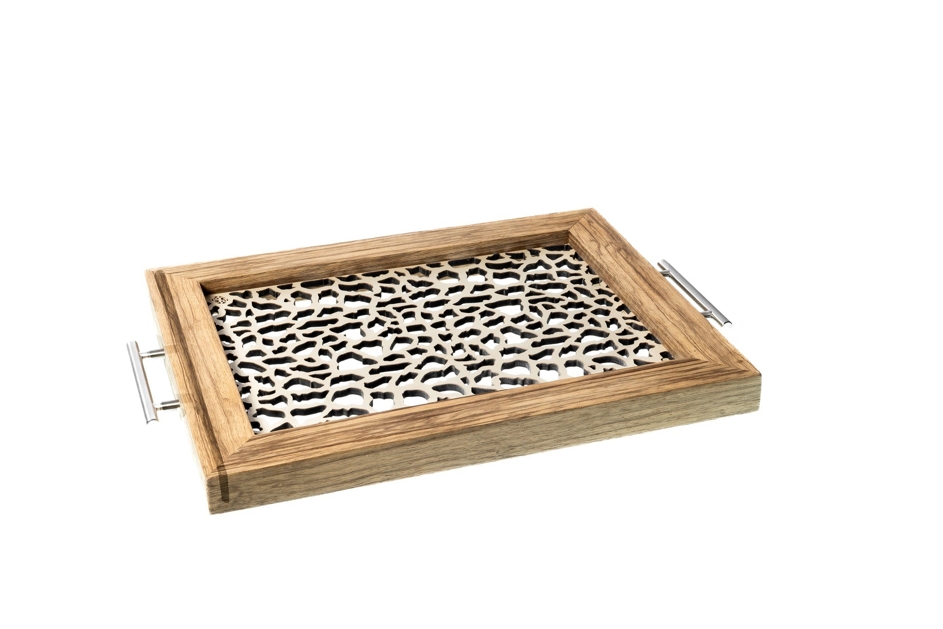 Jirafa - Bandeja Rectangular Mediana / Madera Natural