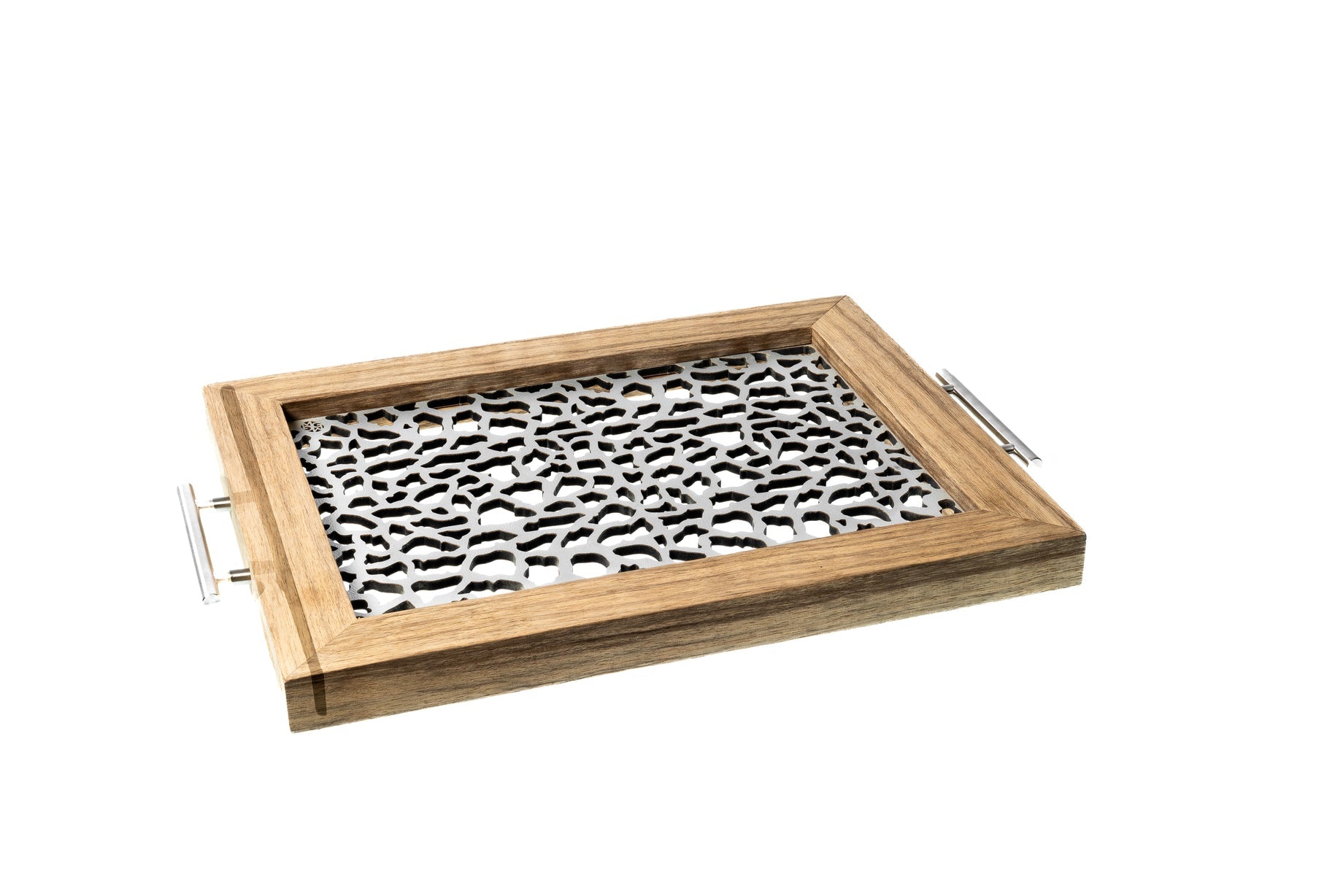 Jirafa - Bandeja Rectangular Mediana / Madera Natural