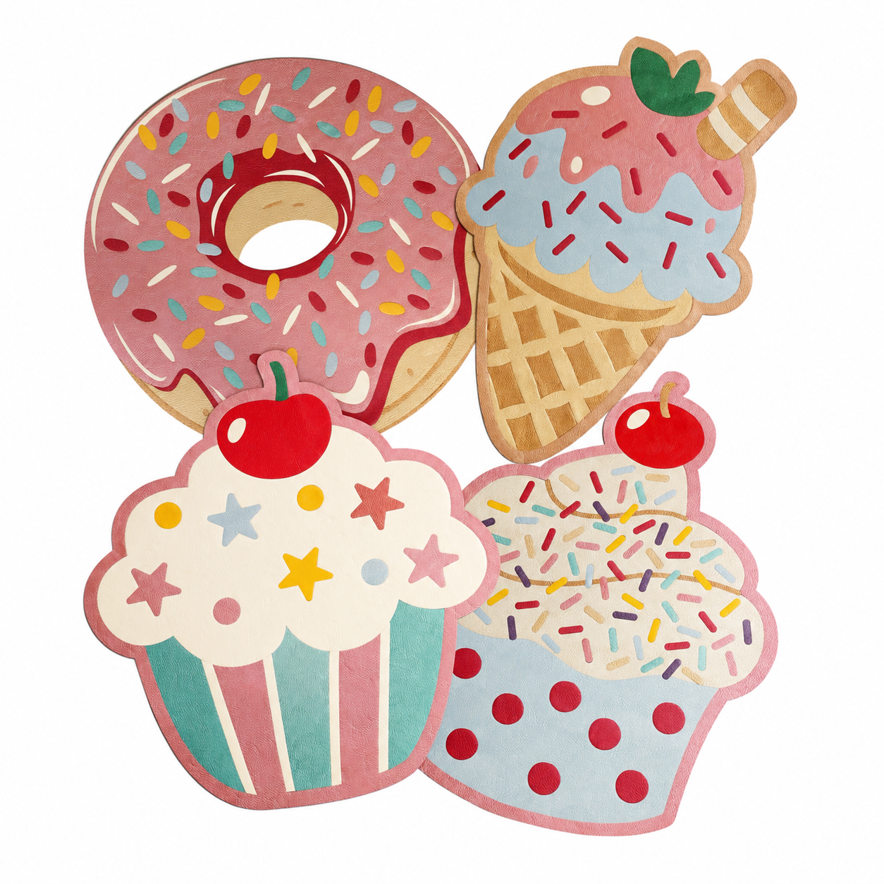 Candy - Individuales set x4 o set x6
